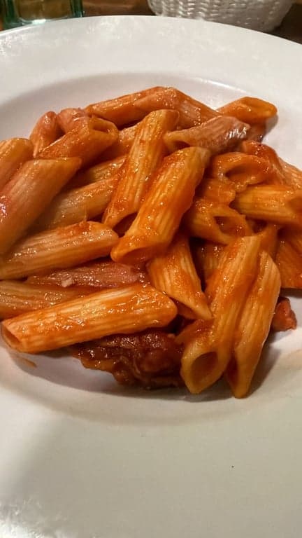 macarrones con chorizo